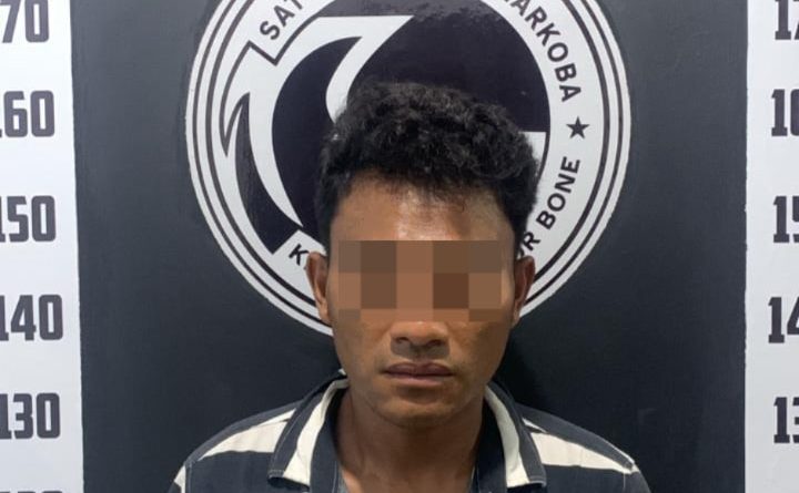 Tiga Kasus Narkoba Terbongkar dalam Sepekan, Satresnarkoba Polres Bone Amankan Lima Pelaku