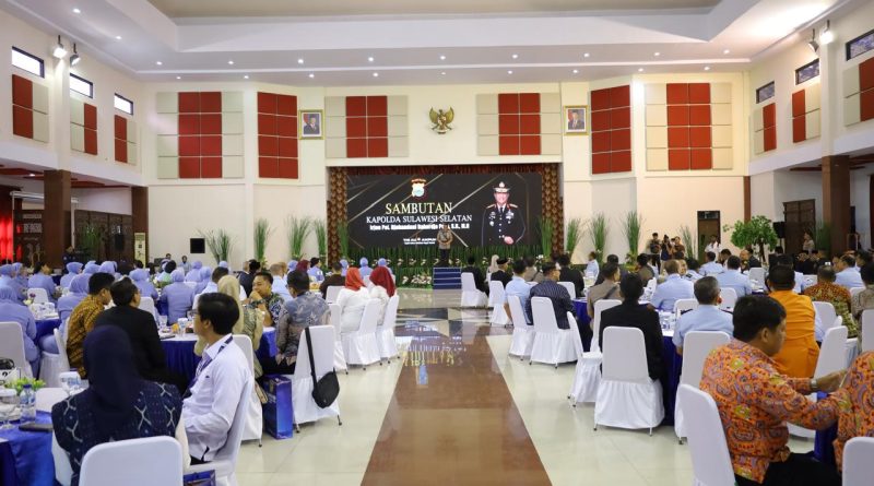 Kapolda Sulsel Hadiri Ramah Tamah Sertijab Danlanud, Wujud Dukungan dan Sinergi TNI-Polri